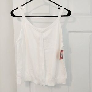 Issac Mizrahi white tank L